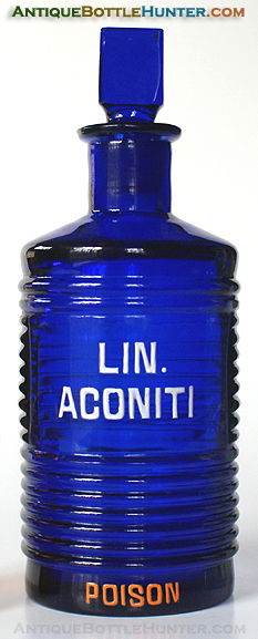 Blue LIN. ACONITI POISON
