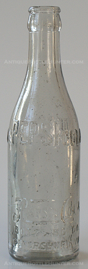 Rarity 4 PEPSI:COLA - PET3 From PETERSBURG, VA.